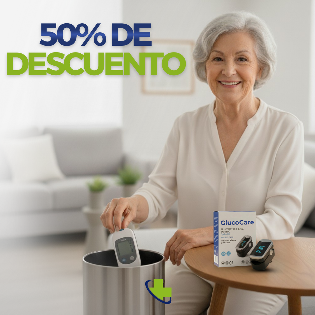 🎄 GlucoCare™ Especial de Navidad – Control 3 en 1 de glucosa, colesterol y presión
