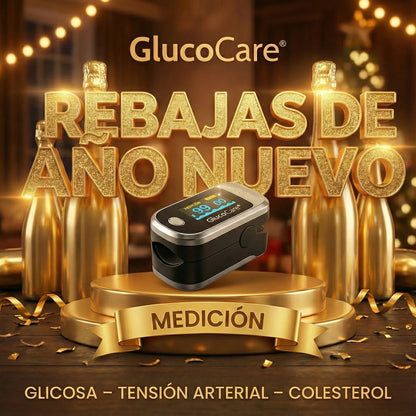 GlucoCare™ Especial de Año Nuevo – Control 3 en 1 de glucosa, colesterol y presión